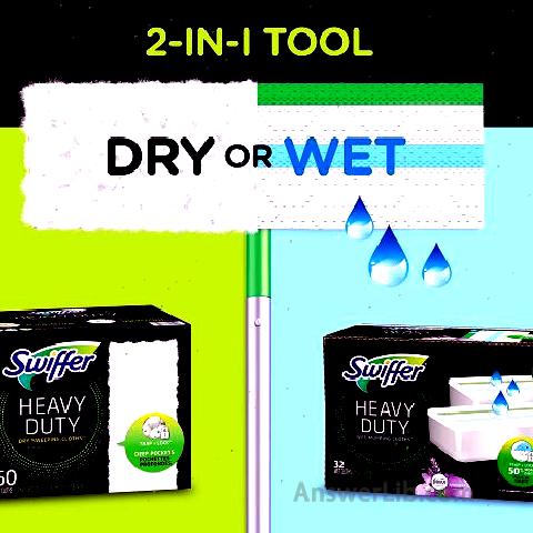 Swiffer Sweeper 2-IN-1 mop dry and wet dichotomy