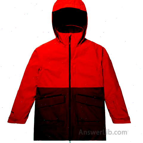 BURTON TREELINE GORE Tex Jacket Red