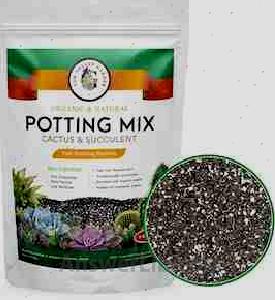 Organic Potting Soil, Cactus and Succulent Soil Mix