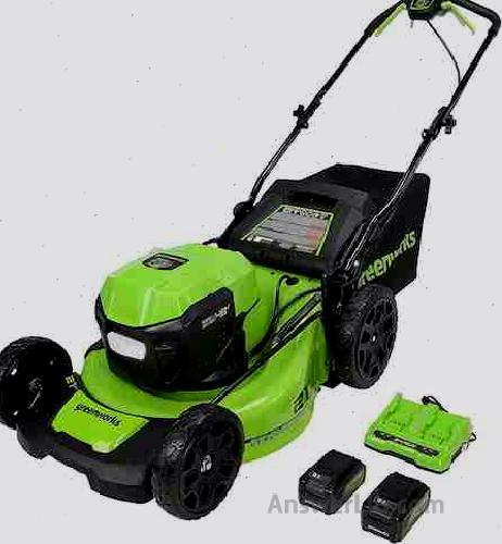 Greenworks 2 x 24V 48V 2122 Brushless Cordless Self Propelled Lawn Mower