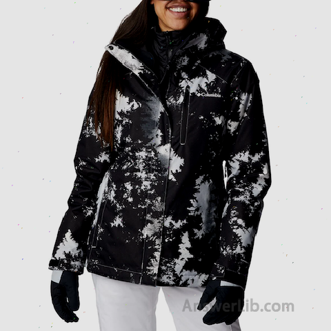 Whirlibird IV Interchange Hooded 3 in 1 Jacket Black and White