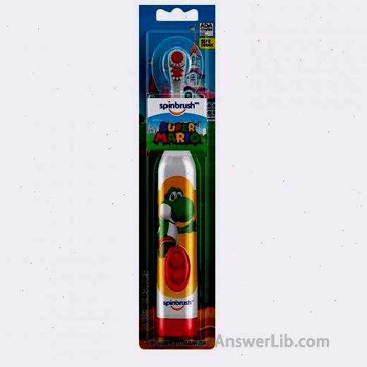 Inaperous children's electric toothbrush: ARM & Hammer Kids spinbrush