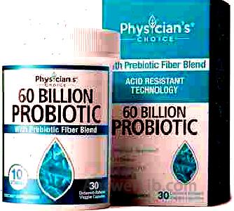Physician's Choice Probiotics 60 Billion CFU