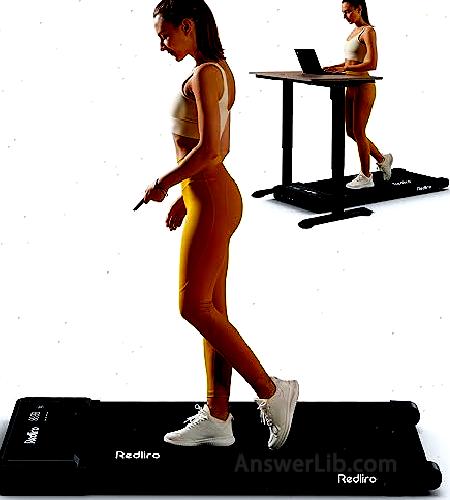 Redliro Walking Pad Treadmill Under Desk Portable Mini Treadmill with