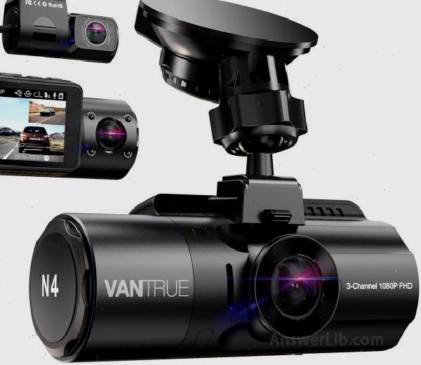 Best HD driving recorder: Vantrue N4 3 Channel 4K Dash CAM