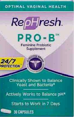 RepHresh Pro-B Probiotic Supplement for Women