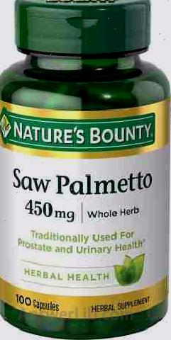 Nature's Bounty Saw Palmetto