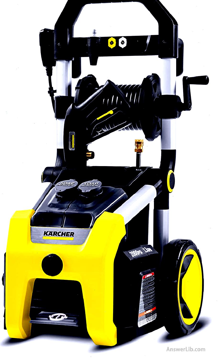 最佳设计中型High-pressure water gun：Karcher 1.106-112.0 K2000 TruPressure Electric Power Pressure Washer