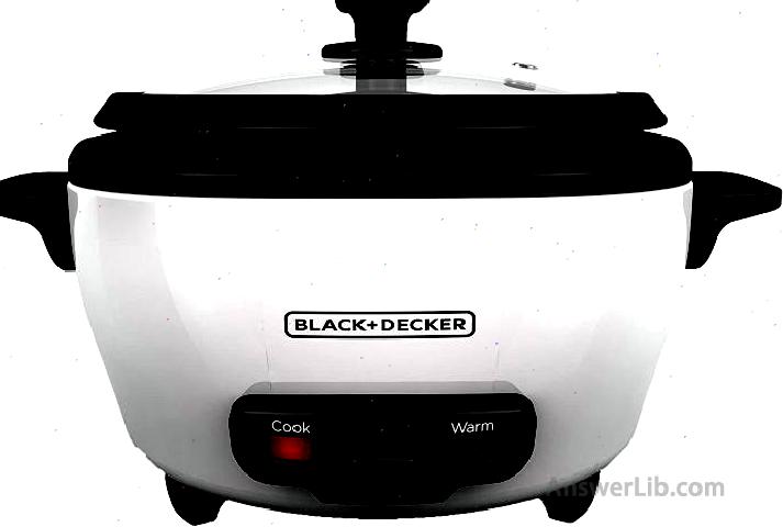 The lightest traditional rice cooker: Black+Decker Rice Cooker