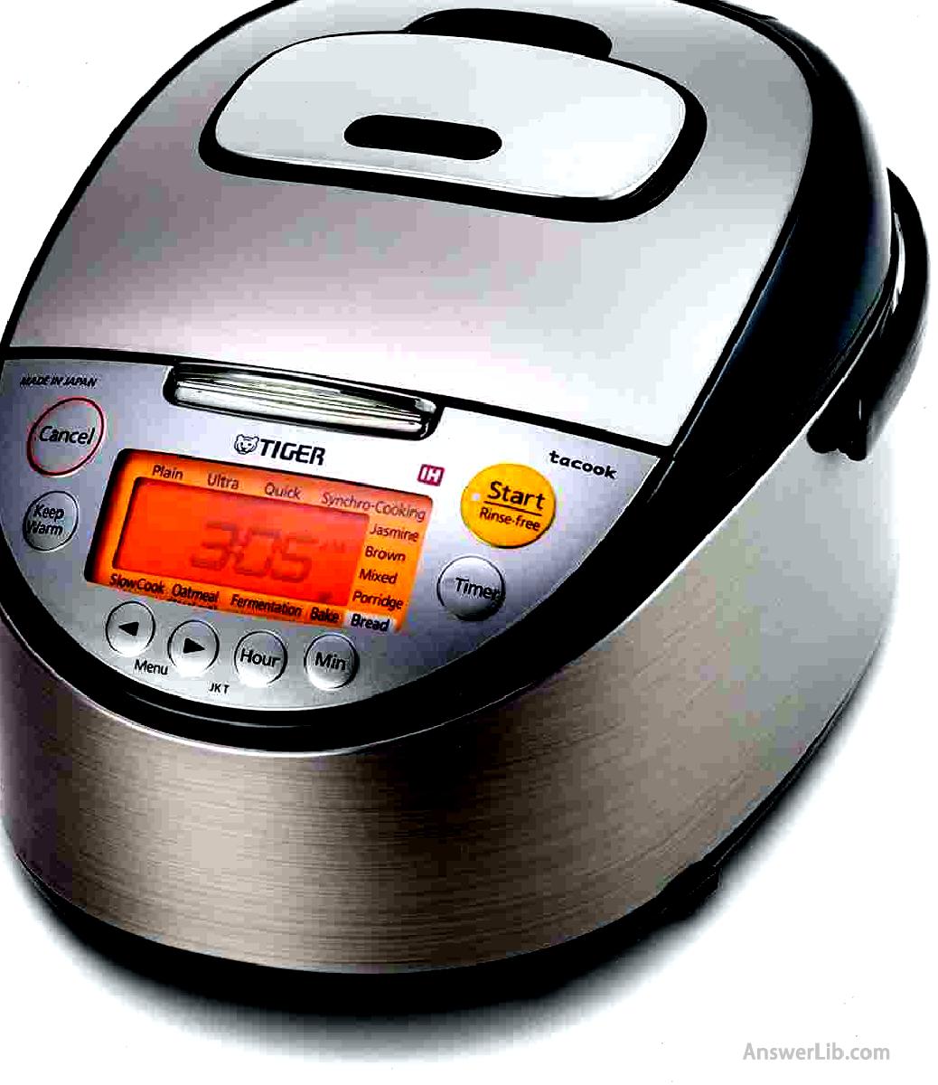 The easiest tiger rice cooker: Tiger JKT-S10U-K IH Rice Cooker with Slow Cooking and Bread Making Function