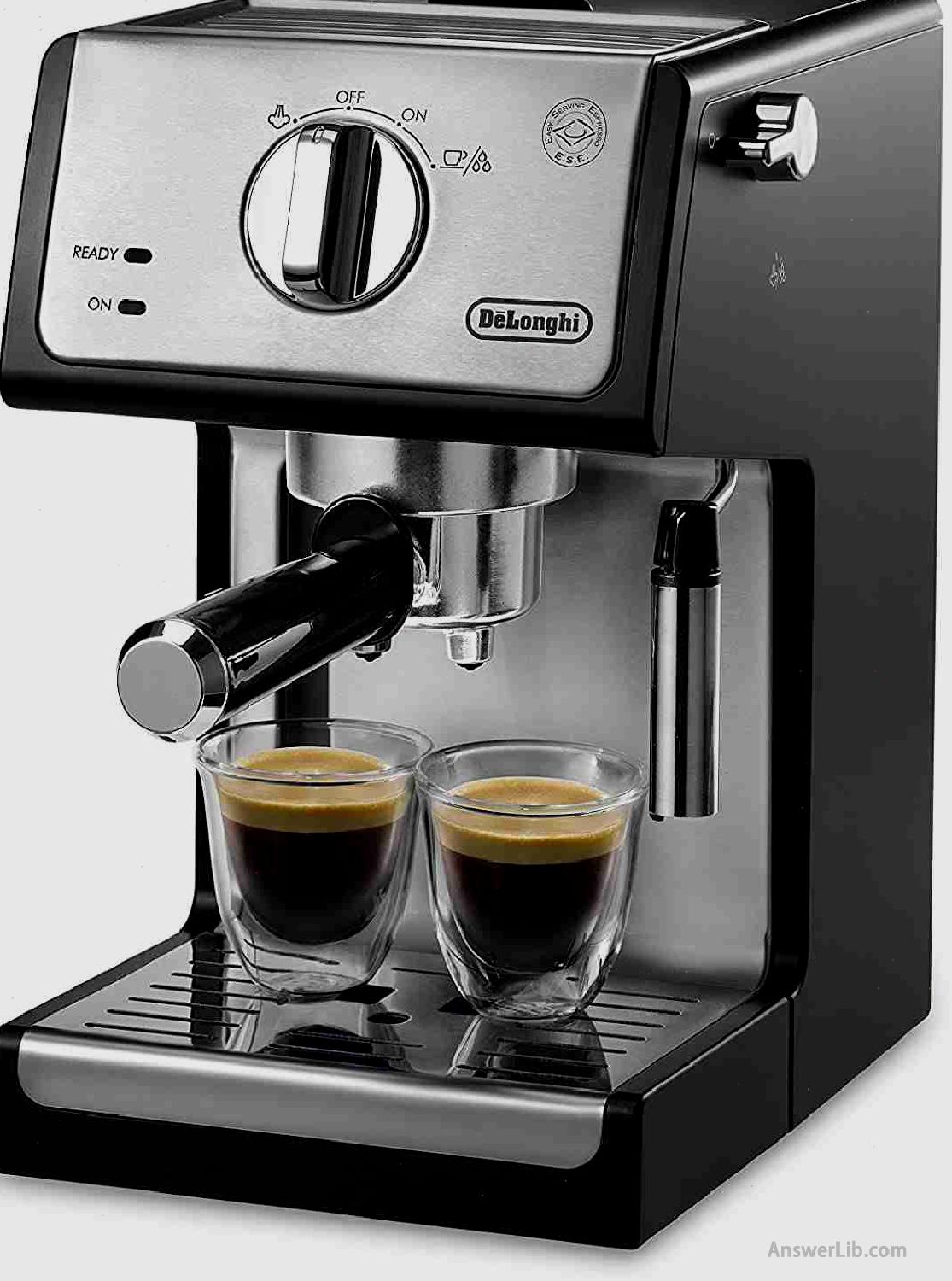 The best function of Delong Coffee Machine: De’longhi ECP3420 BAR Pump Espresso and Cappuccino Machine