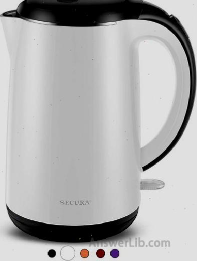 The safest electric kettle: Secura SWK-1701DB electric kettle kettle