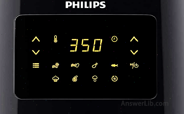 Philips HD9252/91 loads a large number of digital display