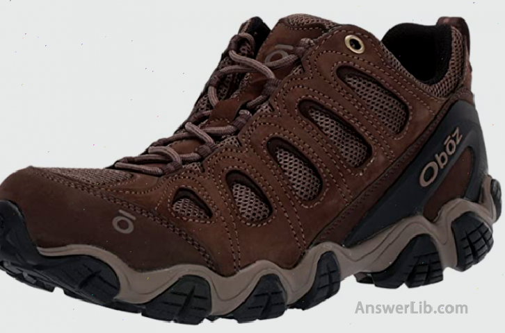 Best insole climbing shoes [Men]: OBOZ SAWTOOTH II LOW HIKING Shoe