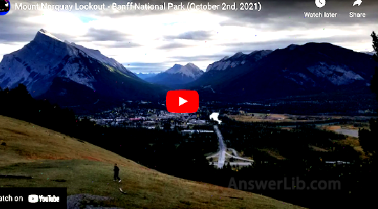 Mount Norquay Lookout Video 2