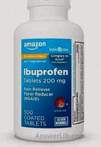 Amazon Basic Care Ibuprofen Tablets