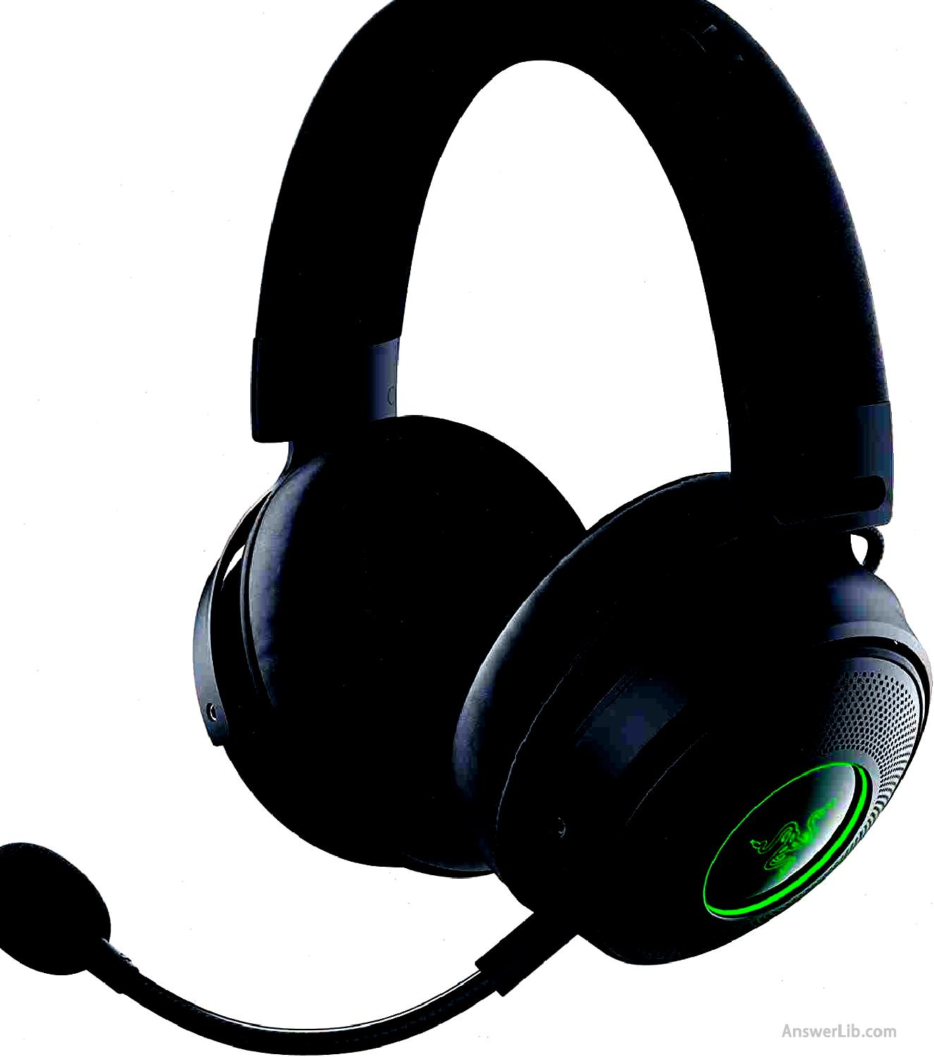 Best Sound adjustment Wireless game headset: Razer Kraken V3 Pro Hypersense Wireless Gaming Headset