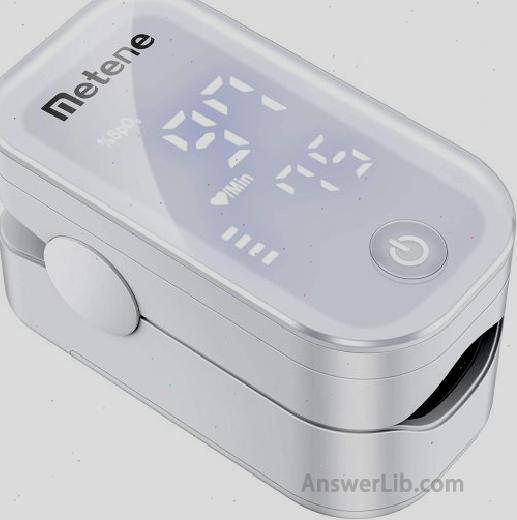 Cooling blood oxygen instrument: Metene Pulse Oximet Fingertip