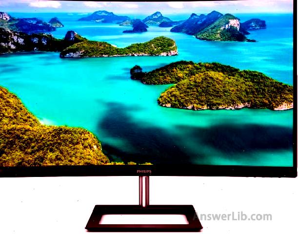 With 4K high-definition display: Philips 4K high-definition display