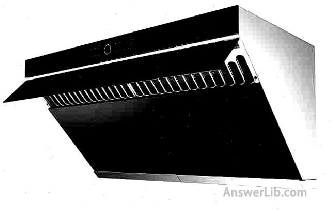 Side suction range hood