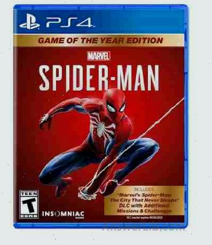 Marvels Spider Man Game of The Year Edition PlayStation 4