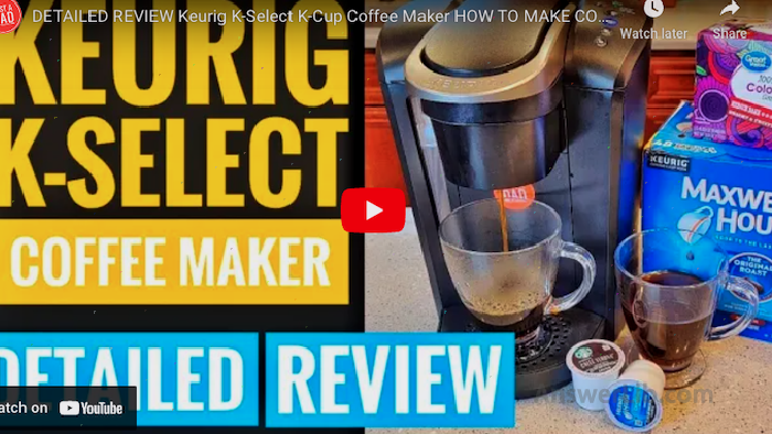 K-SELECT coffee machine测评