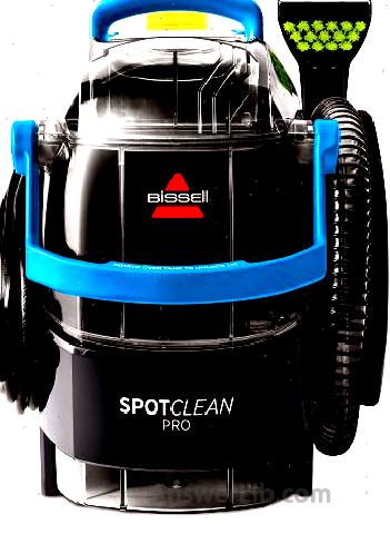 Portable vacuum cleaner with water: bissell Spotclean Pro Carpet Cleaner