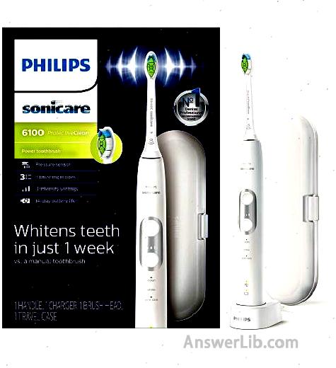 Electric toothbrush with gum health: Philips Sonicare HX6877: 21 White