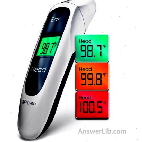 The best use of infrared thermometer: iProven DMT-316Forehead and Ear Thermometer