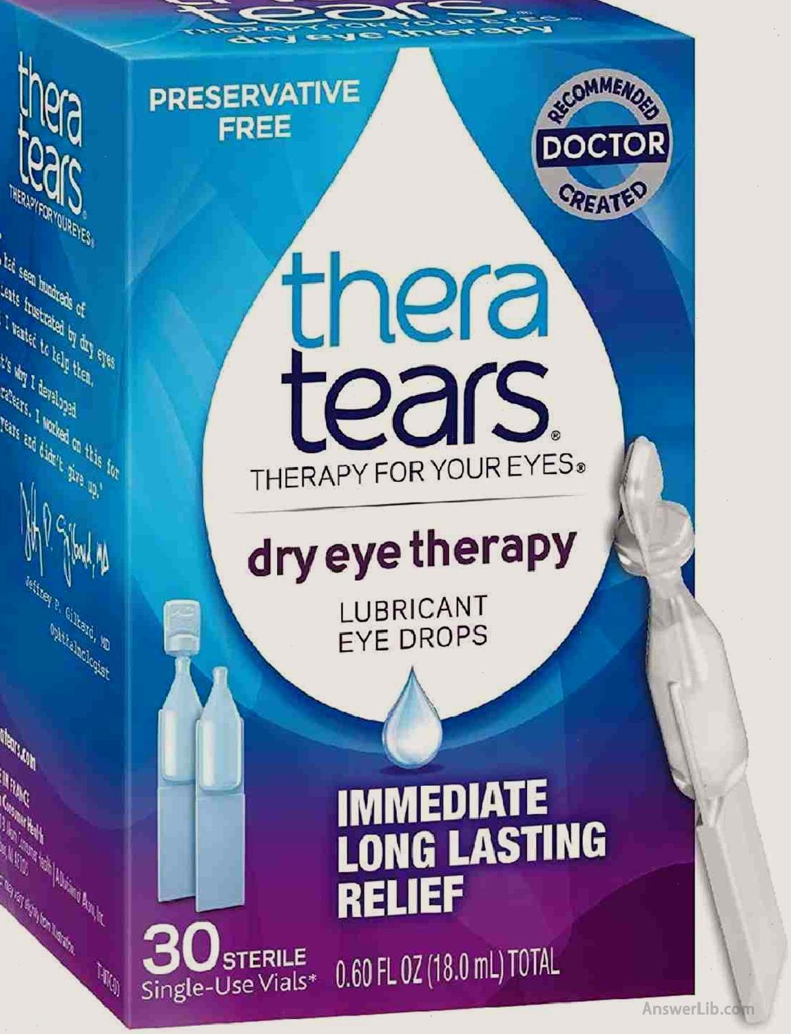 Theratears eye drops