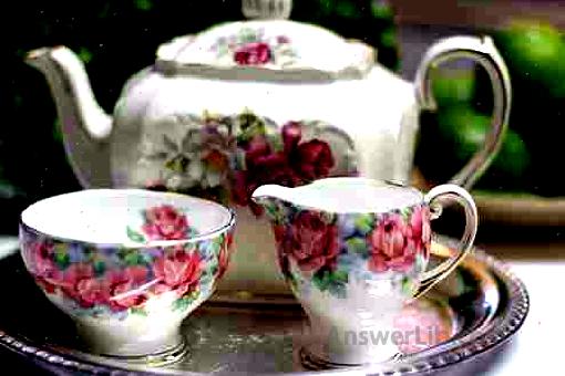 Tea tray in European-style tea sets