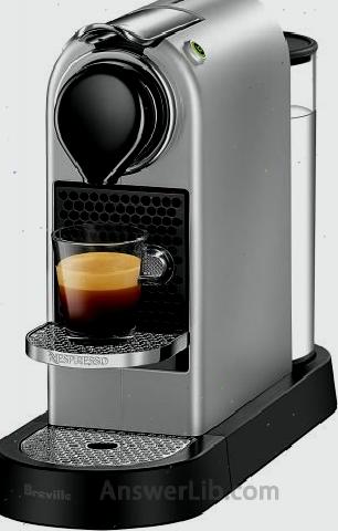 Best Appearance Design Capsule Coffee Machine: Nespresso Citiz ESPRESSO MACHINE