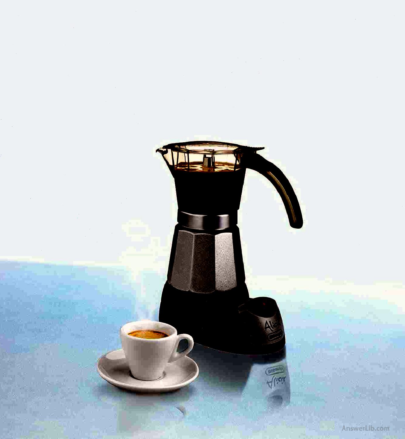 The coffee machine that is best used in the morning: Delonghi EMK6 for Authentic Italian Espresso