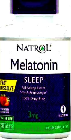 Natrol Melatonin Fast Dissolve Tablets