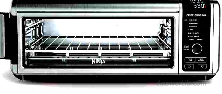 Small NINJA electric oven with air-frying function: Ninja SP101 Digital Air Fry Counttop Oven with Air Fry Basket